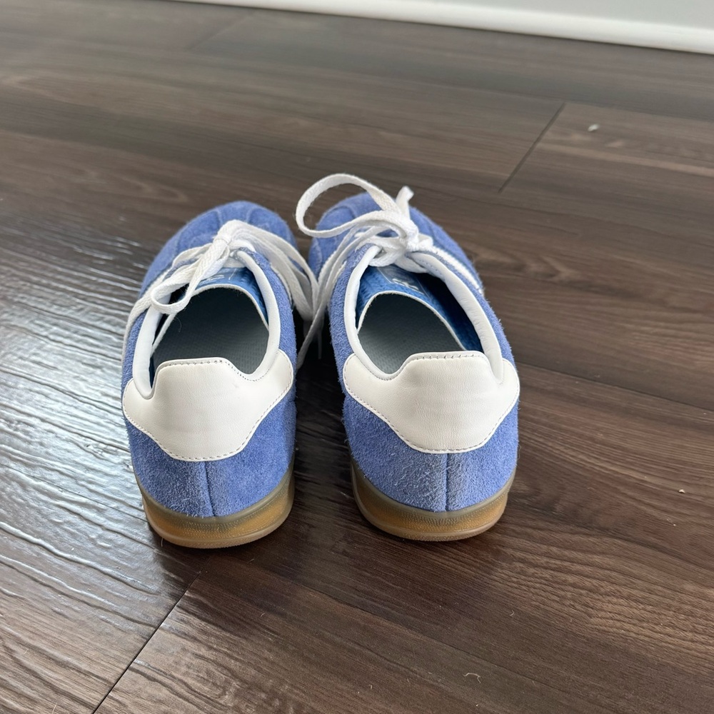 Gazelle Adidas - Blue Suede - Picture 5 of 5